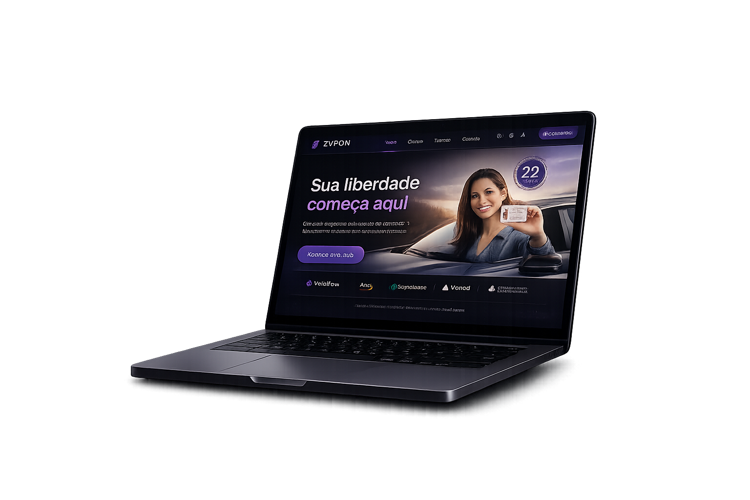 Landing Page ZYRON